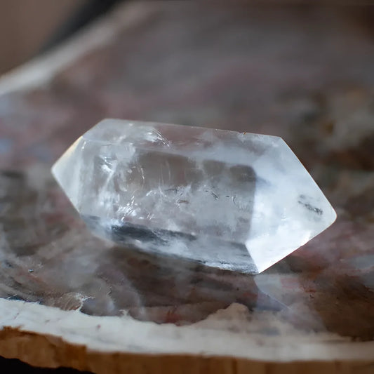 Cristal de roche / Quartz | Pointe biterminée
