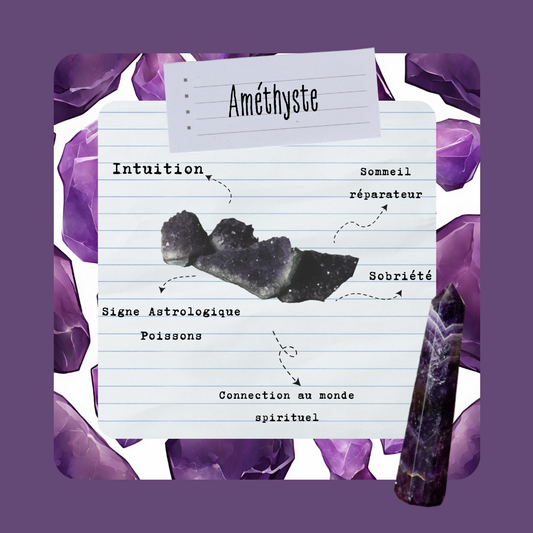 Pendule | Améthyste - Secrets Lunaires