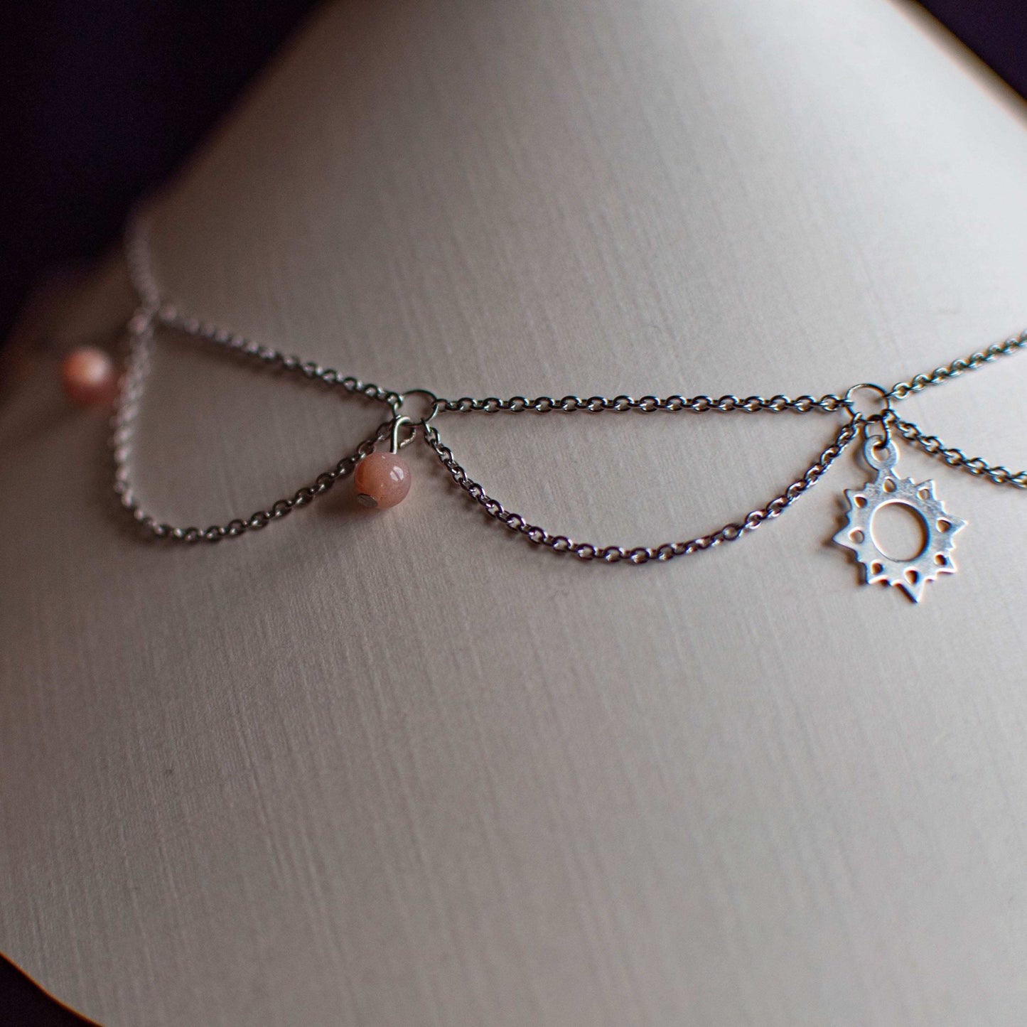 Collier ’Solary’ - Pierre de Soleil | Collection & Lune