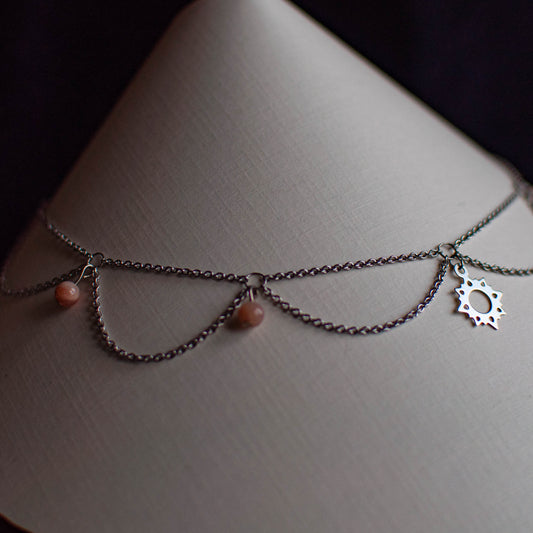Collier ’Solary’ - Pierre de Soleil | Collection & Lune