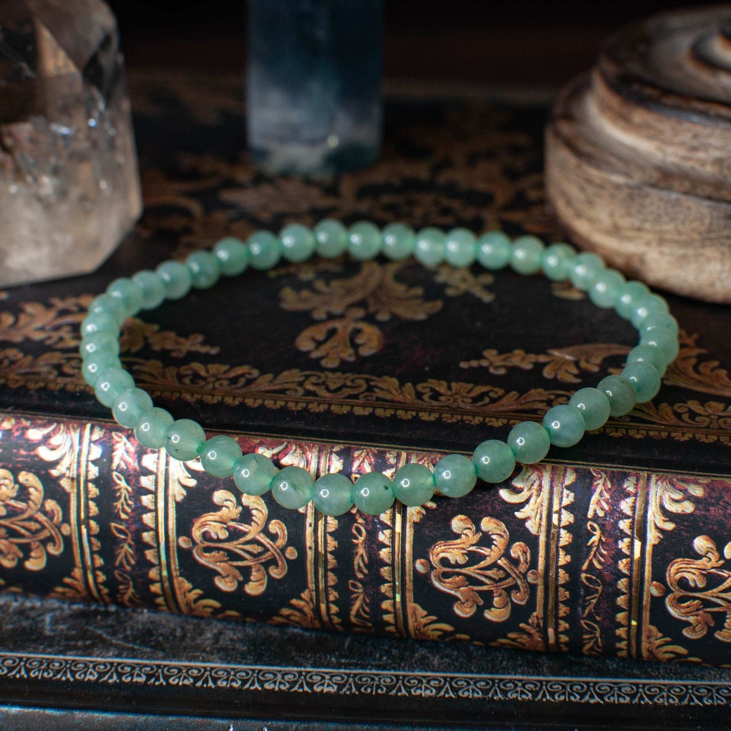 Bracelet - Aventurine verte - 4 mm