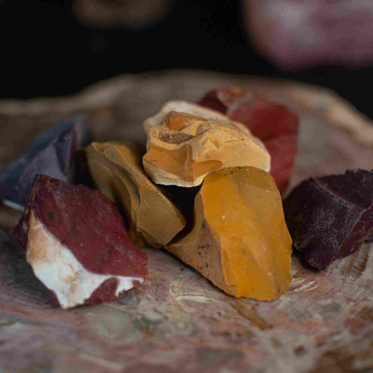 Jaspe Mokaïte | Pierre brute