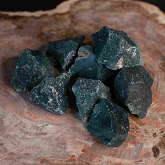 Agate Mousse | Pierre brute