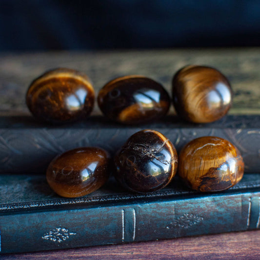 Œil de Tigre | Pierre Roulée ronde