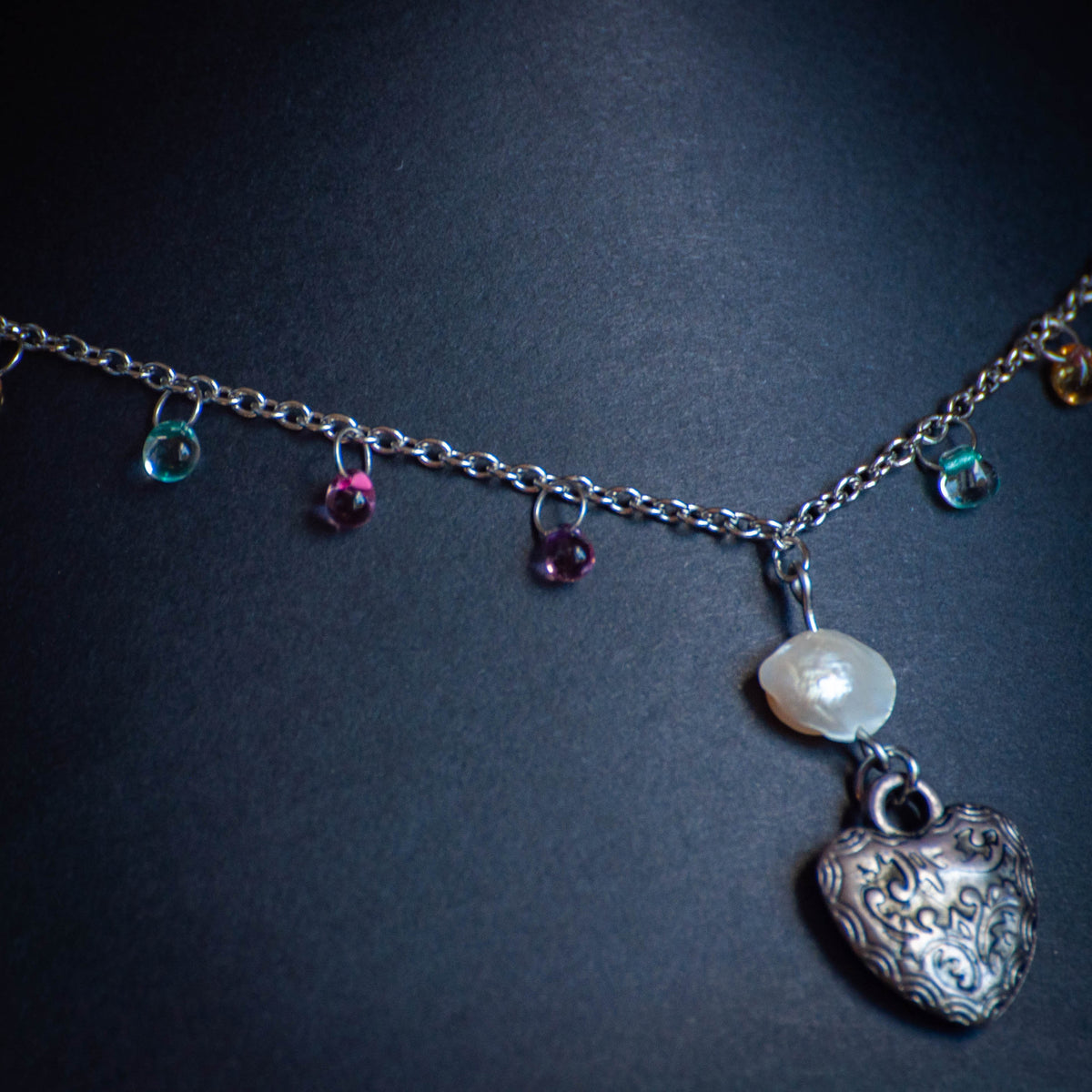 Collier ‘Coeur de l’Océan’ | Nacre |  Collection Pirates