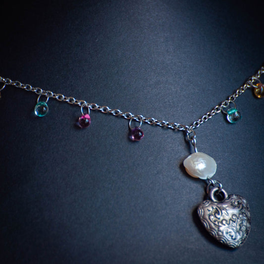 Collier ‘Coeur de l’Océan’ | Nacre |  Collection Pirates