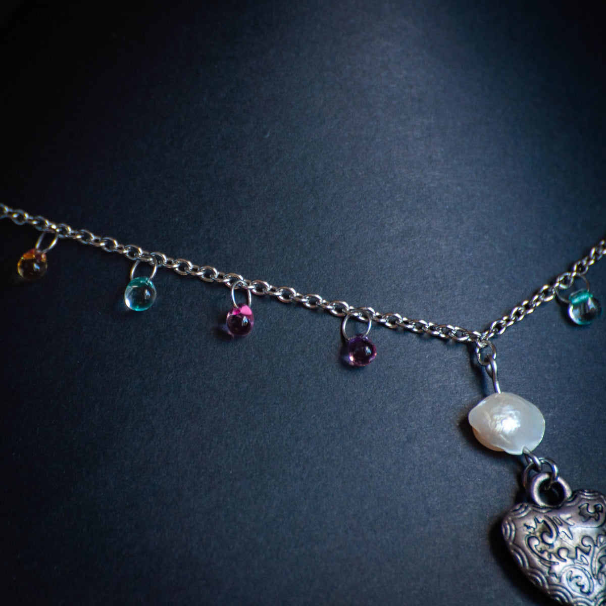 Collier ‘Coeur de l’Océan’ | Nacre |  Collection Pirates