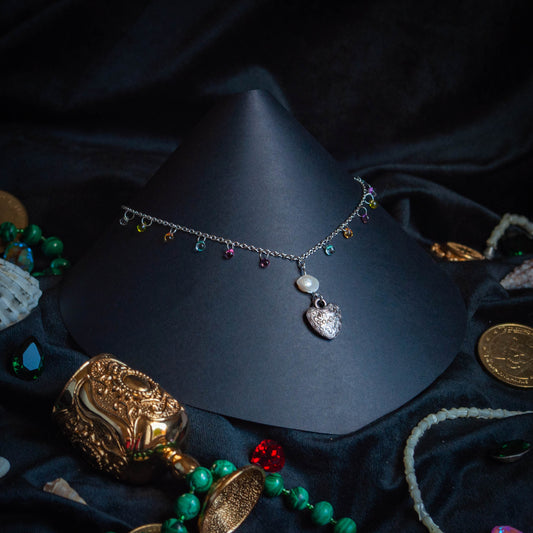 Collier ‘Coeur de l’Océan’ | Nacre |  Collection Pirates