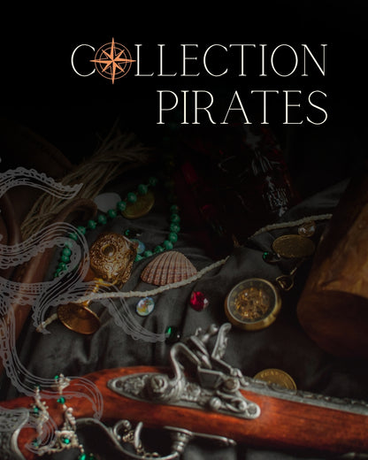 Collier ‘Le Chant des Sirènes’ | Apatite bleue | Collection Pirates
