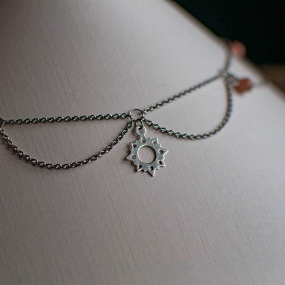 Collier ’Solary’ - Pierre de Soleil | Collection & Lune