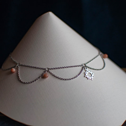 Collier ’Solary’ - Pierre de Soleil | Collection & Lune