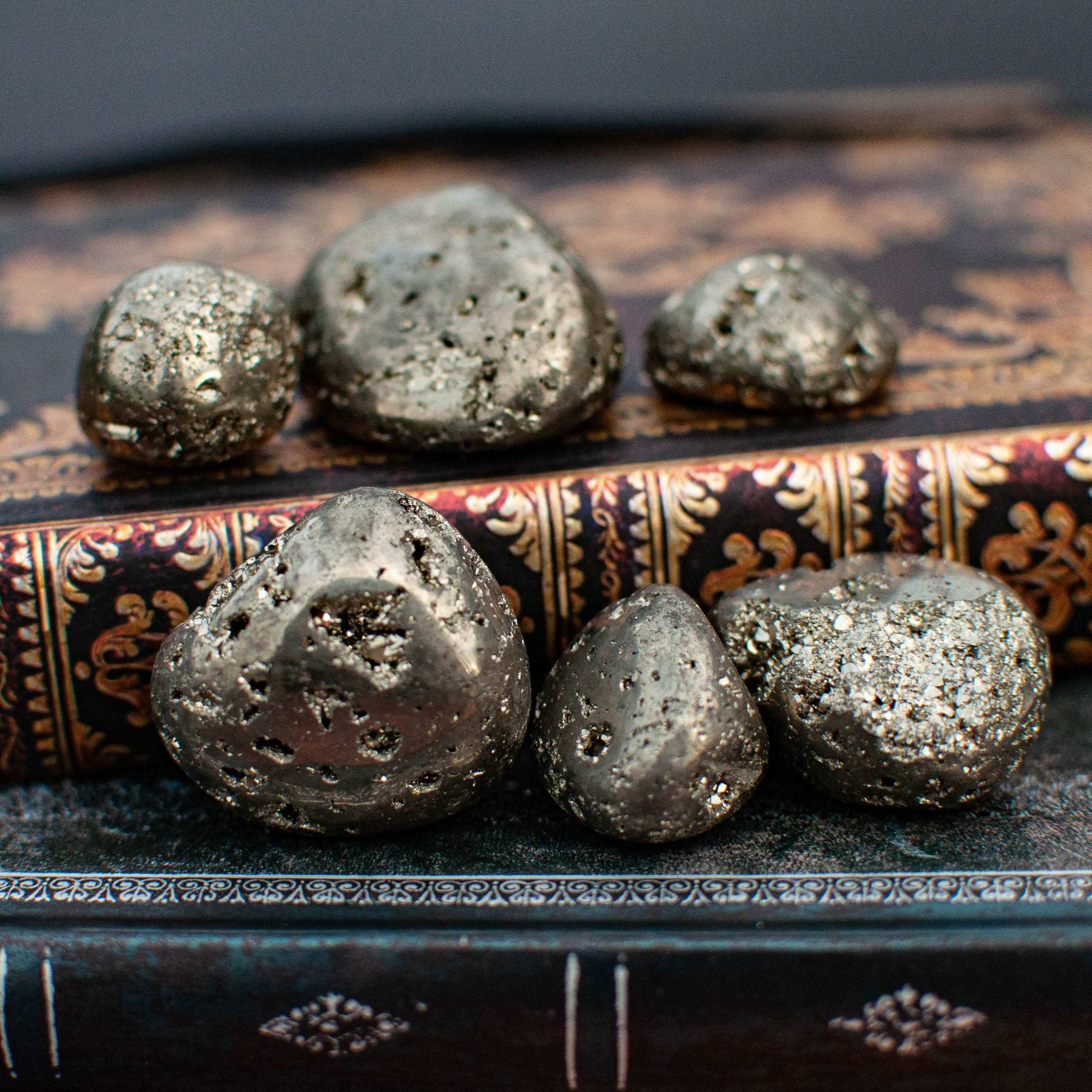 Pyrite Chispas | Pierre roulée