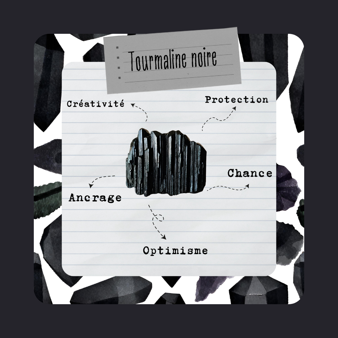 Tourmaline - Qualité AAA  | Pierre roulée - Secrets Lunaires