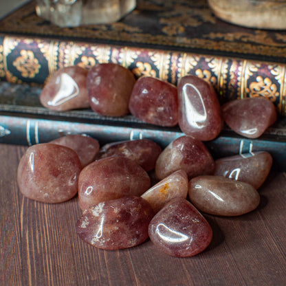 Aventurine rouge | Pierre roulée
